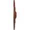 Ekena Millwork Naple Ceiling Medallion (Fits Canopies up to 3 3/8"), Hand-Painted Firebrick, 37 1/2"OD x 3 3/8"P CM37NAFIF - alternate 3